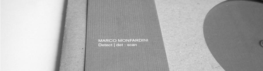 MARCO MONFARDINI - DETECT - 10" Vinyl - electromagnrtic sound, electrosmog experience
